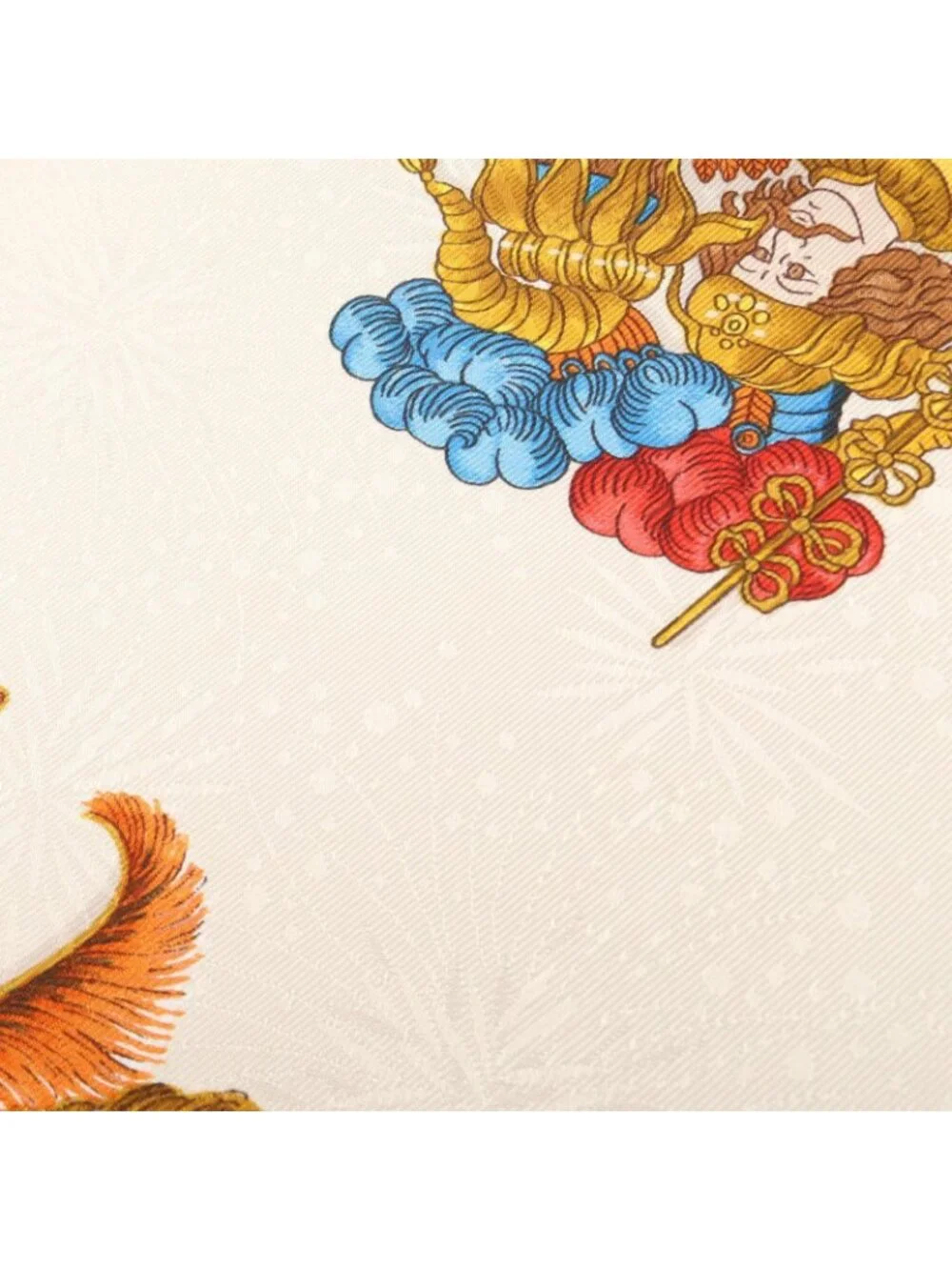 Hermes Scarf Carre 90 les Fetes du Roi Soleil Silk